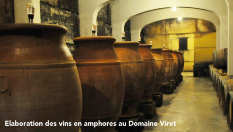 Elaboration des vins en amphores au Domaine Viret - Vinoptimo