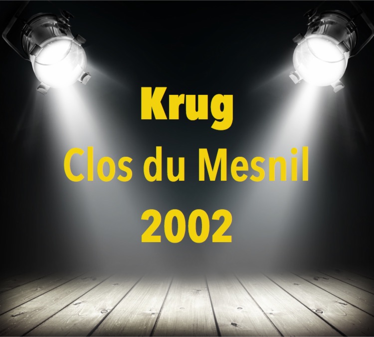 champagne Krug Clos du Mesnil