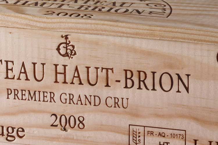 Les vins de Château Haut-Brion ont la cote