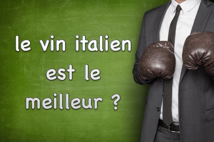 Pour savoir si le meilleur vin est italien, nous avons joué le match.