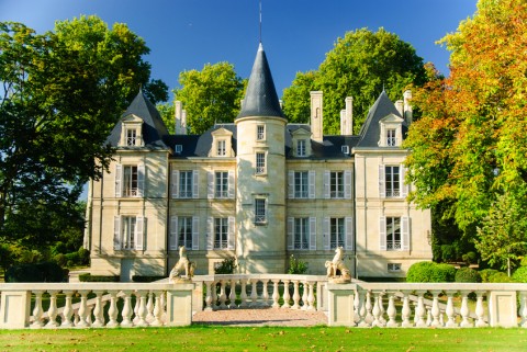 Le château Pichon Lalande dans le Médoc