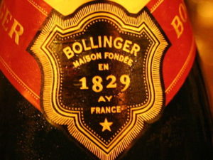 Champagne Bollinger Grande Année 1996