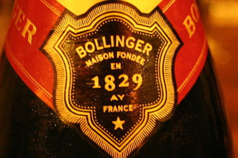 Champagne Bollinger 1996. Vinoptimo