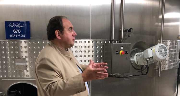 Visite à la Maison de champagne Pol Roger. Vinoptimo