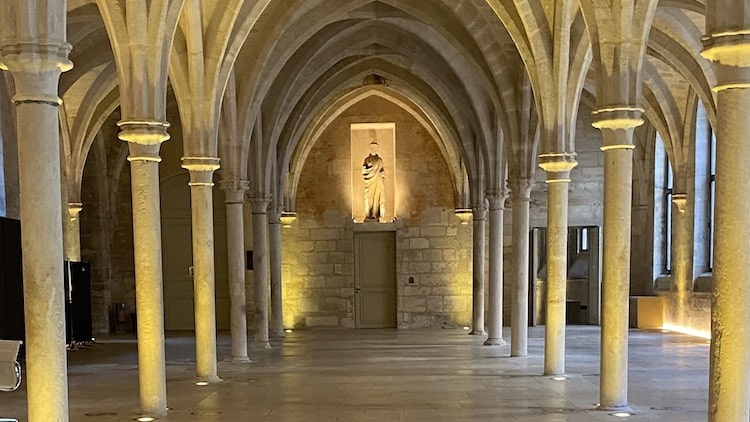 Maison Taittinger au Collège des Bernardins, Vinoptimo